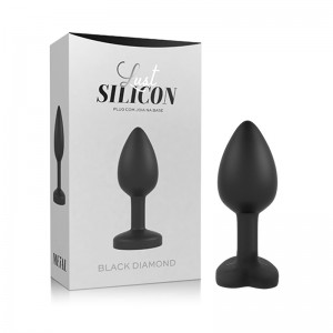 Plug Anal Lust Silicon Plug Black Diamond - LM017